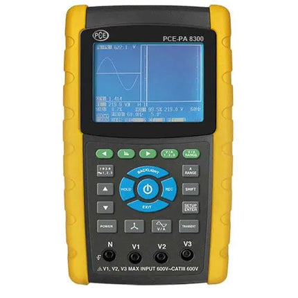 Analizador de potencia y armónicos PCE-PA 8300-2