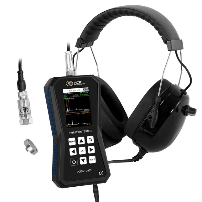 Medidor de vibración PCE-VT 3950