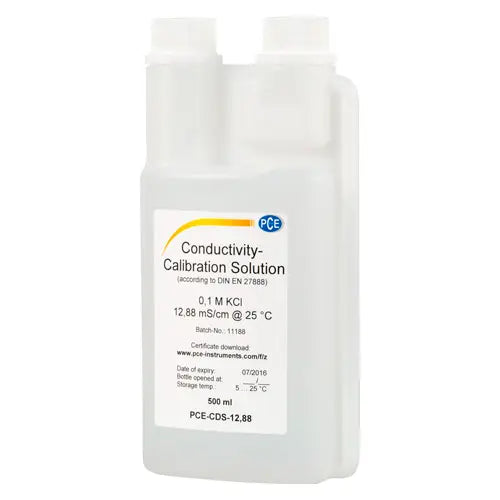Solución de calibración de conductividad 1413µS/cm