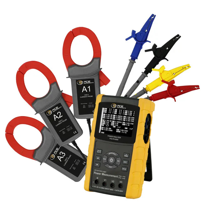 Watímetro PCE-PA 8000