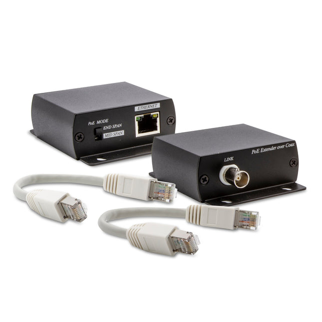 Extensor PoE sobre cable coaxial de 300 m