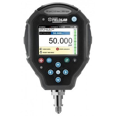 Ralston FLP1-GH-2B FieldLab Pressure Instrument, 50 psi, 0.25" Male BSPP bottom connection