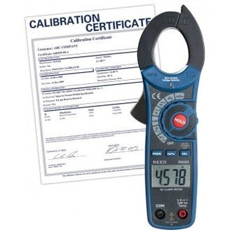 REED R5020 400A AC Clamp Meter with Temperature and Non-Contact Voltage Detector, 