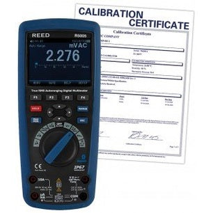 Multímetro Industrial Reed R5005 con Certificación NIST