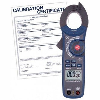 REED R5040 1000A AC/DC Clamp Meter with Temperature and Non-Contact Voltage Detector, True RMS