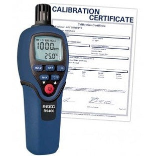 Medidor de Monóxido de Carbono REED R9400-NIST con Temperatura, 1000ppm, -4 a 158°F (-20 a 70°C),