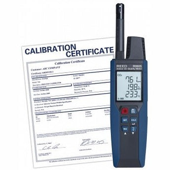 Metro REED R9905-NIST Data Logging Indoor Air Quality Meter