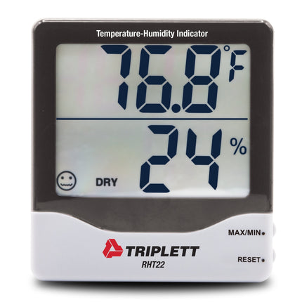 Indicador de humedad y temperatura