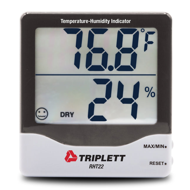 Indicador de humedad y temperatura