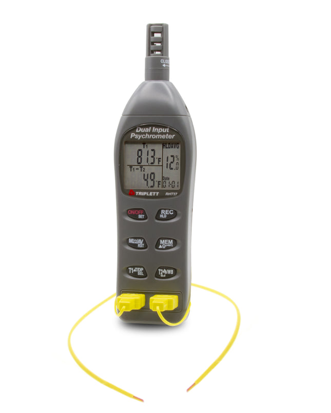 Psicrómetro digital con tipo K