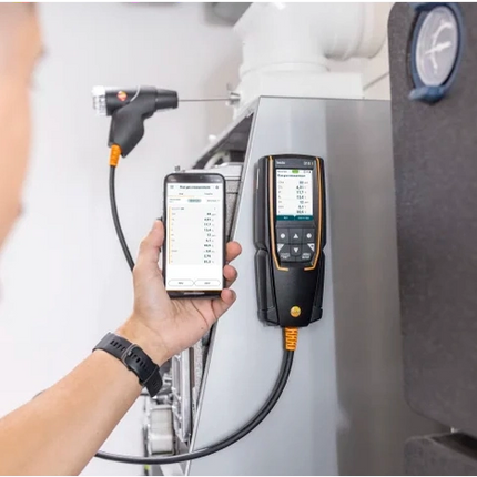 testo 310 II - Analizador de Gases de Combustión con Impresora