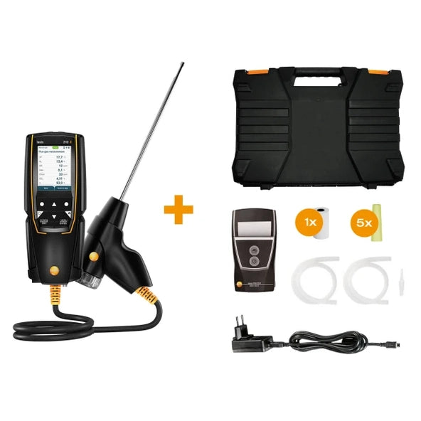testo 310 II - Analizador de Gases de Combustión con Impresora