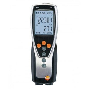 Testo 735-2 Multichannel RTD/Thermocouple Thermometer