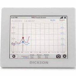 Dickson TWP DicksonOne Touchscreen Temperature/Humidity Data Logger with Wi-Fi/Ethernet